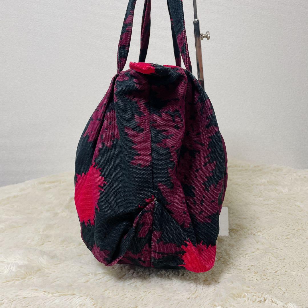 marimekko マリメッコ ハンドバッグ ボストン　菊 花柄 エストニア製 — image 3