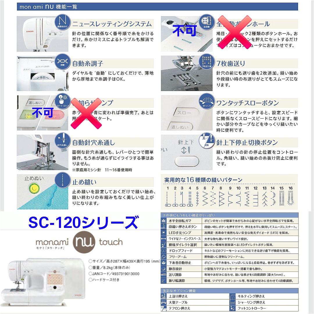 ㉔通常３、2万→少しだけ訳ありで半額♥使用極少好調品◆分解整備済◆シンガーミシン — image 2