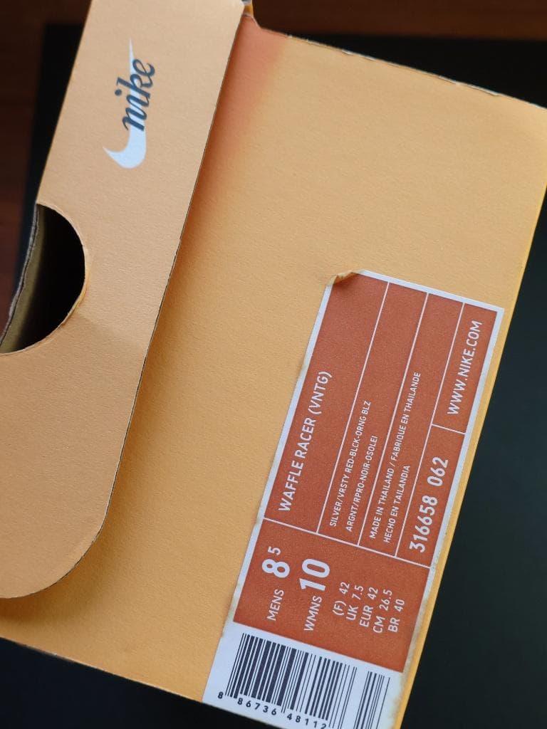 【箱付き・ジャンク】2008年製 NIKE ワッフルレーサー 26.5cm — image 5