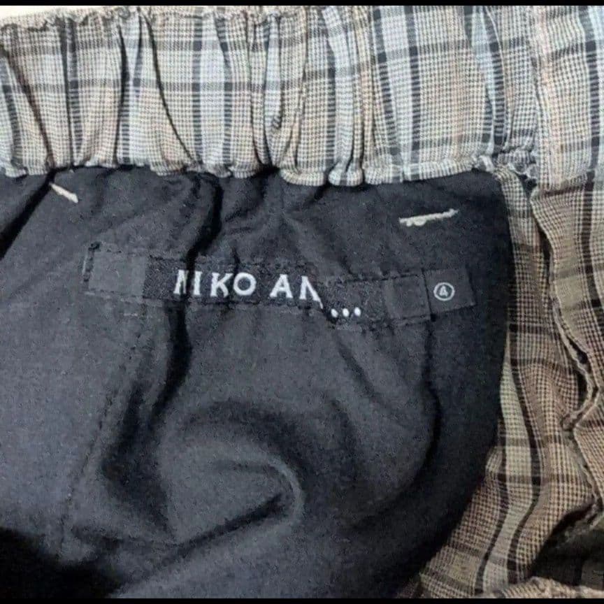 ニコアンド NIKO AND... チェック柄ハーフパンツ — image 5