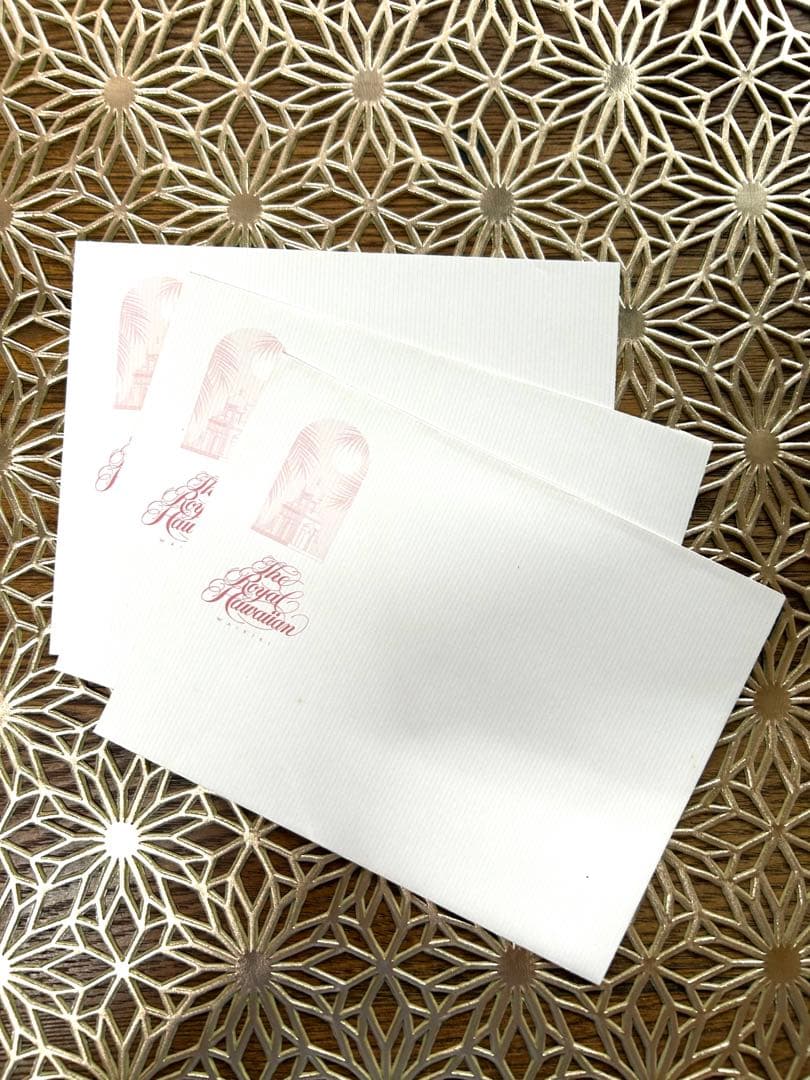 The Royal Hawaiian ホテル レターセット — image 4