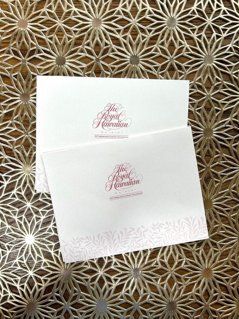 The Royal Hawaiian ホテル レターセット — image 5