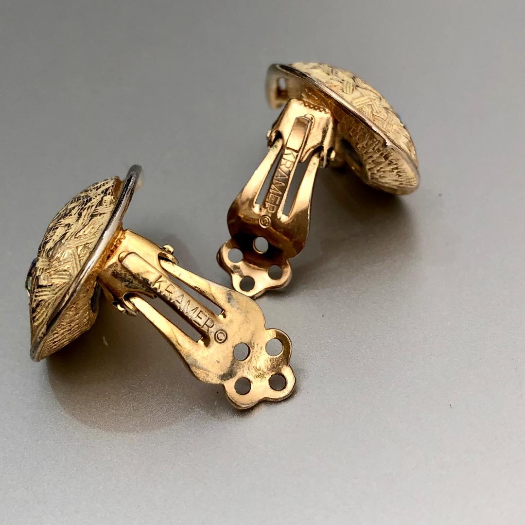 k010 Kramer クレイマー　ヴィンテージ イヤリング — image 4