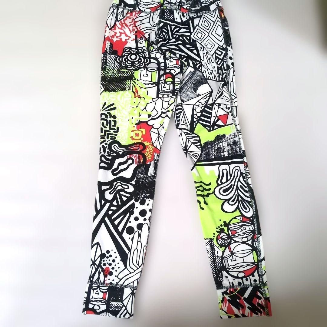 Reebok リーボック 総柄 レギンス スパッツ — image 2