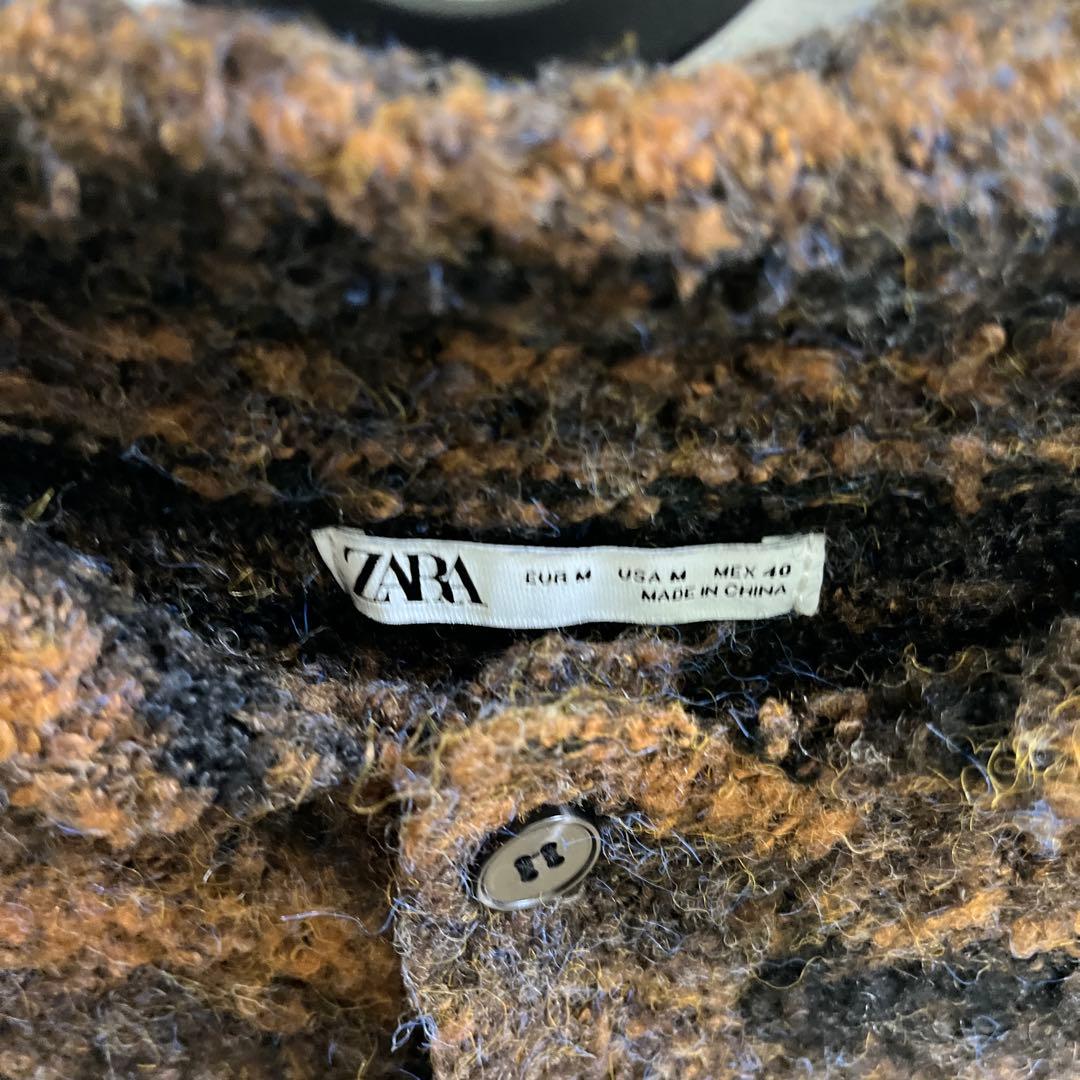 ZARA 襟付き　ボタン　ポロネックニットセーター M 状態◎ — image 3