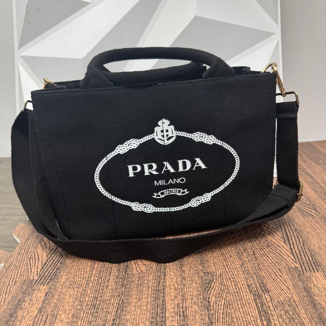 PRADA ブラック ショルダーバッグ 新品 f — image 2