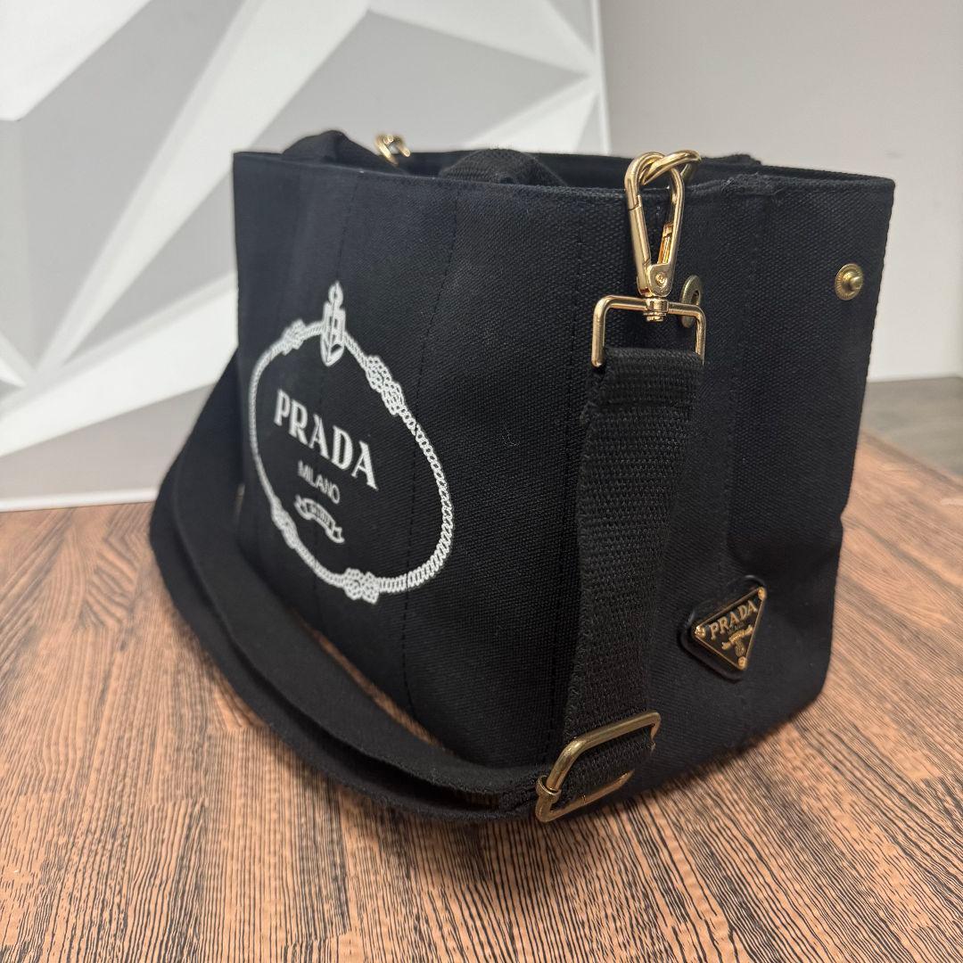 PRADA ブラック ショルダーバッグ 新品 f — image 3