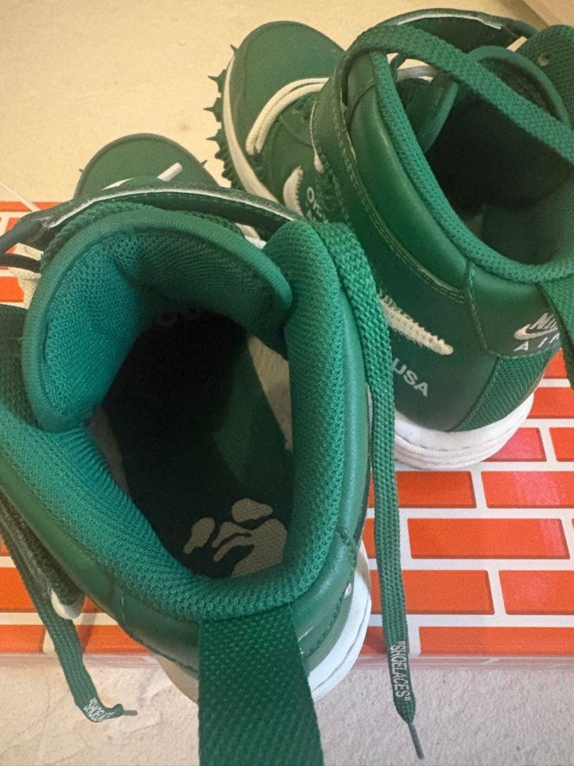 Off-White x Nike Air Force 1 Mid Pine — image 5