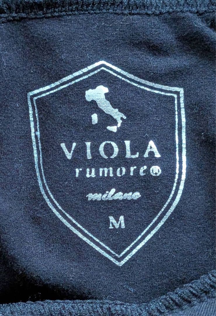 VIOLA rumore タートルネック ニット ブラック — image 4
