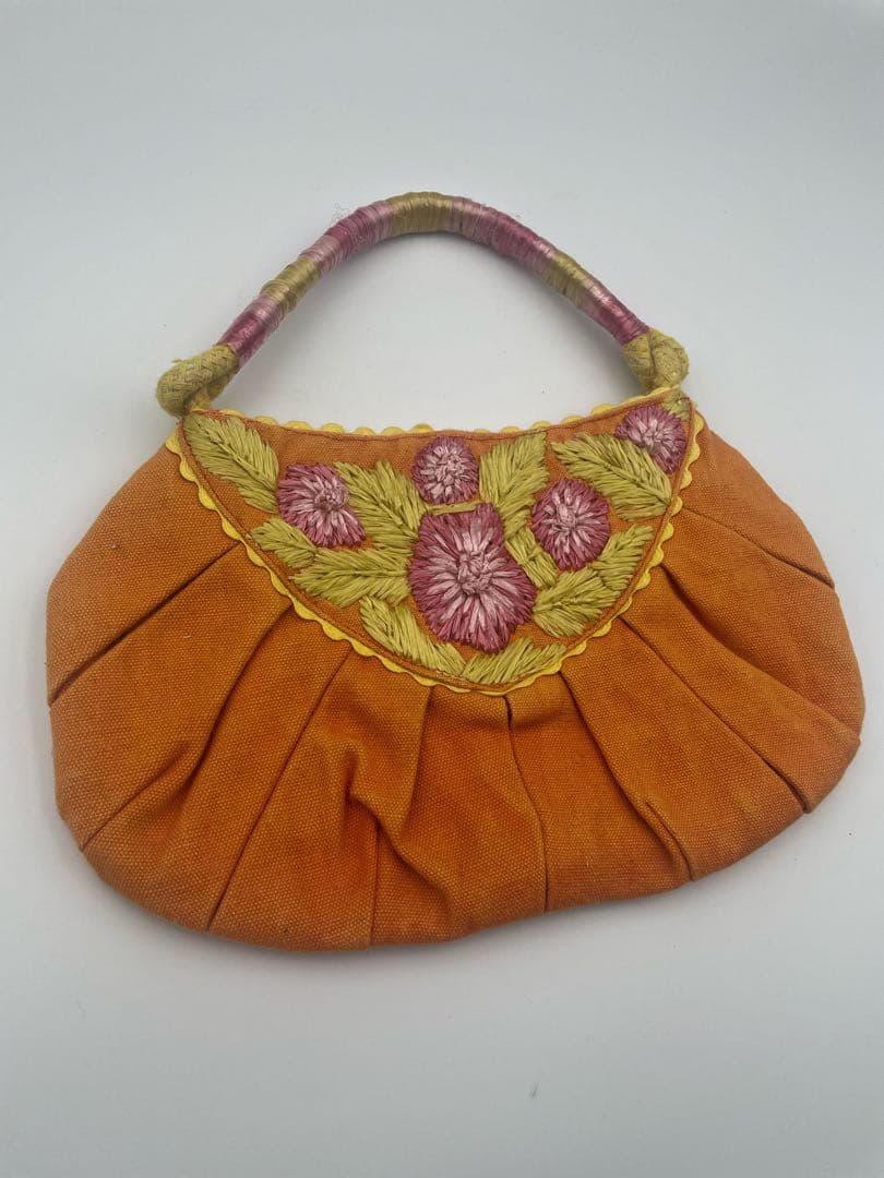 ANTIK BATIK フラワーモチーフ ハンドバッグ — image 3