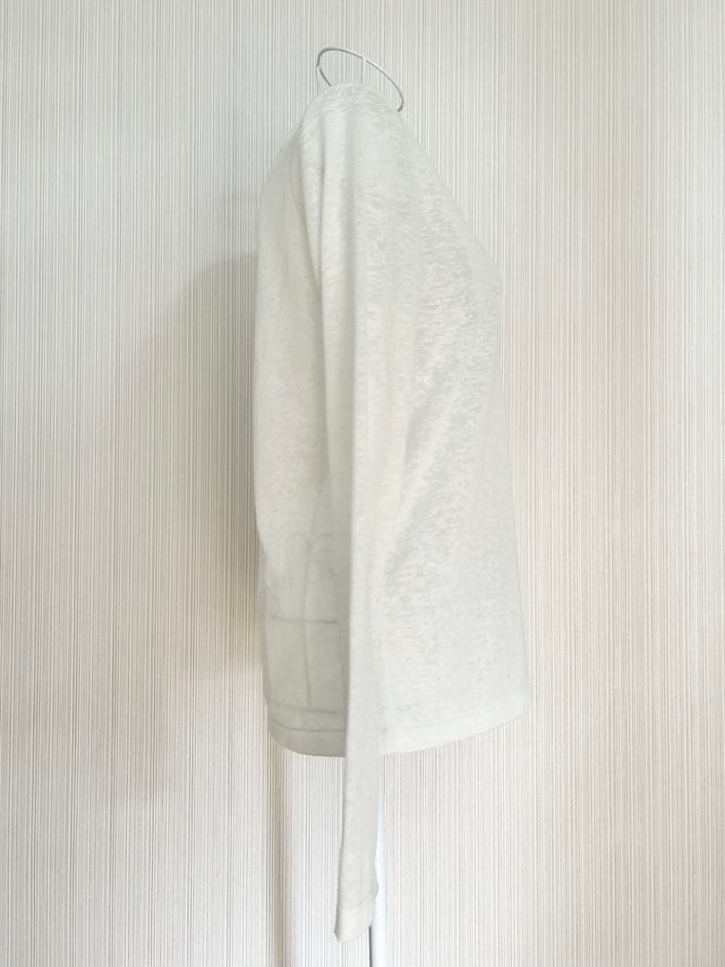 SLOBE IENA スローブイエナ スラブ天竺クルーネック シアー 24SS — image 3