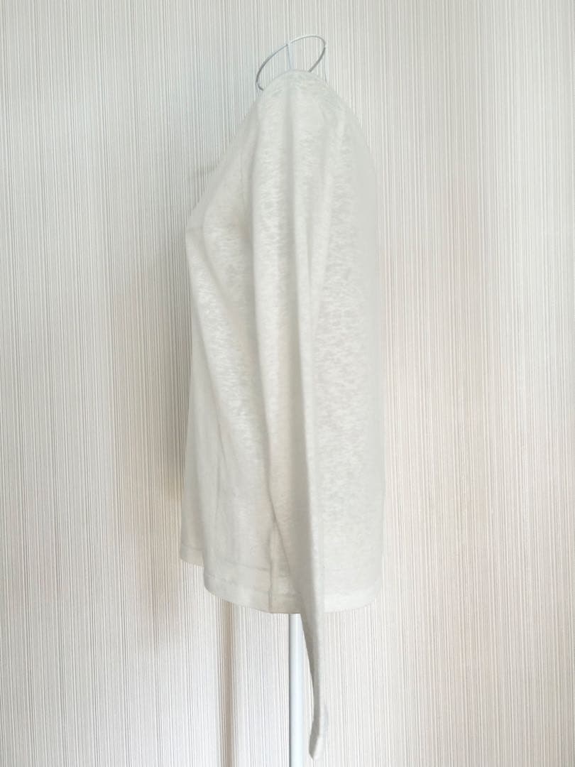 SLOBE IENA スローブイエナ スラブ天竺クルーネック シアー 24SS — image 5
