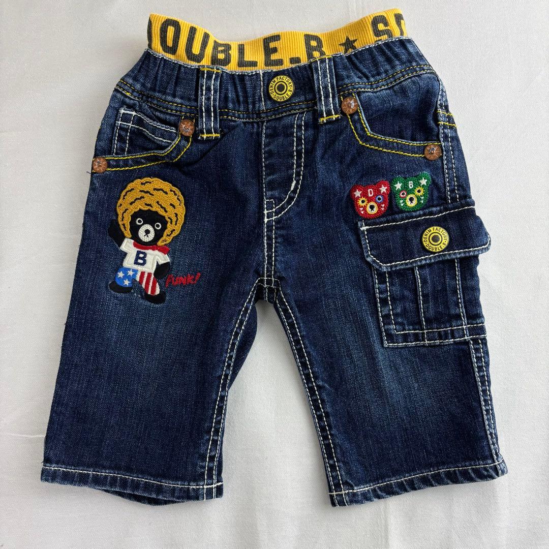 DOUBLE.B デニムパンツ キッズ ハーフパンツ — image 4