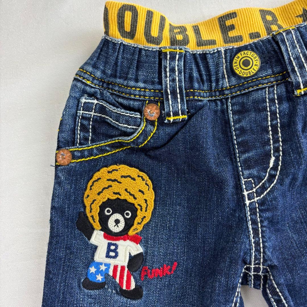 DOUBLE.B デニムパンツ キッズ ハーフパンツ — image 5