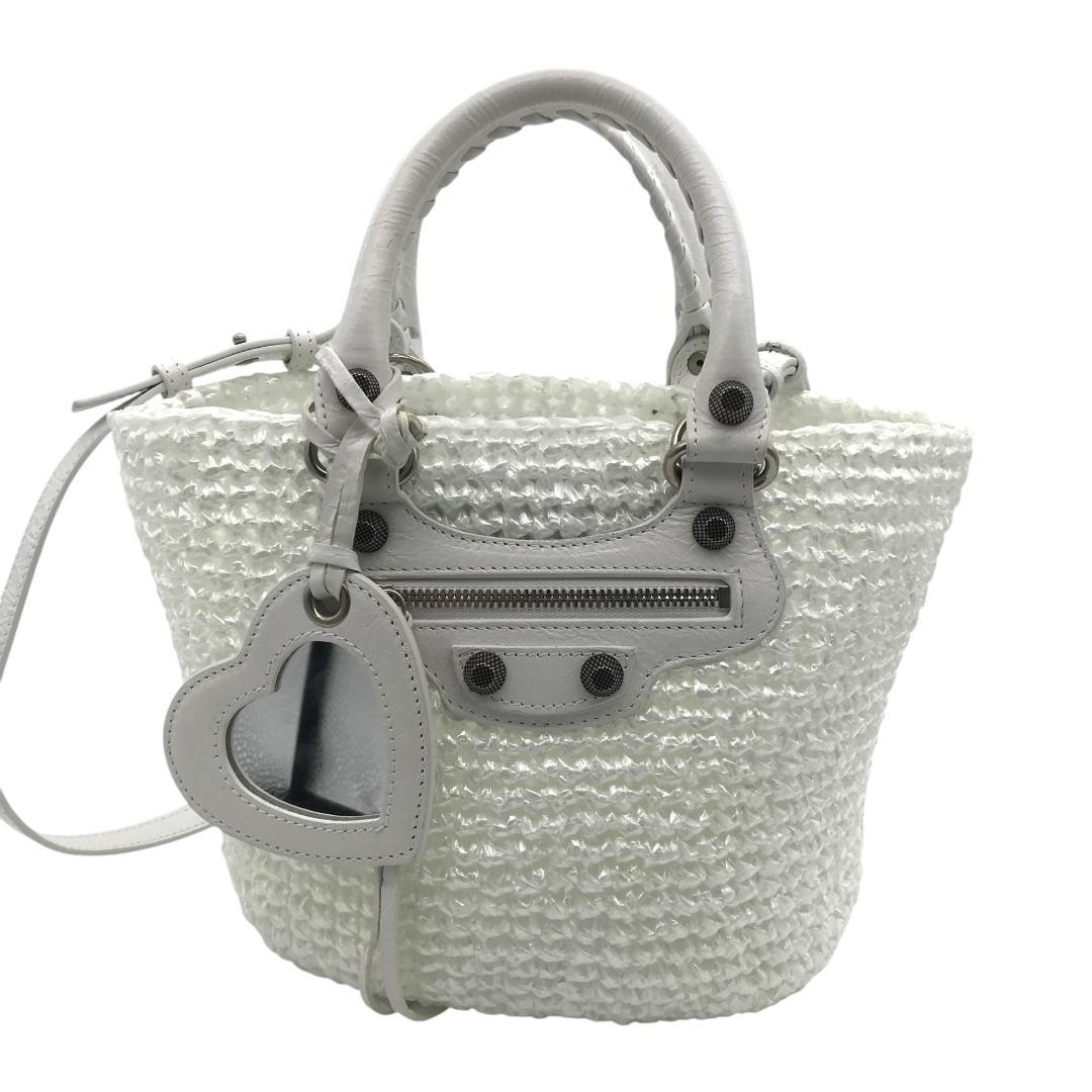 【新品同様】BALENCIAGA ル カゴール スモール パニエ ハンドバッグ — image 2
