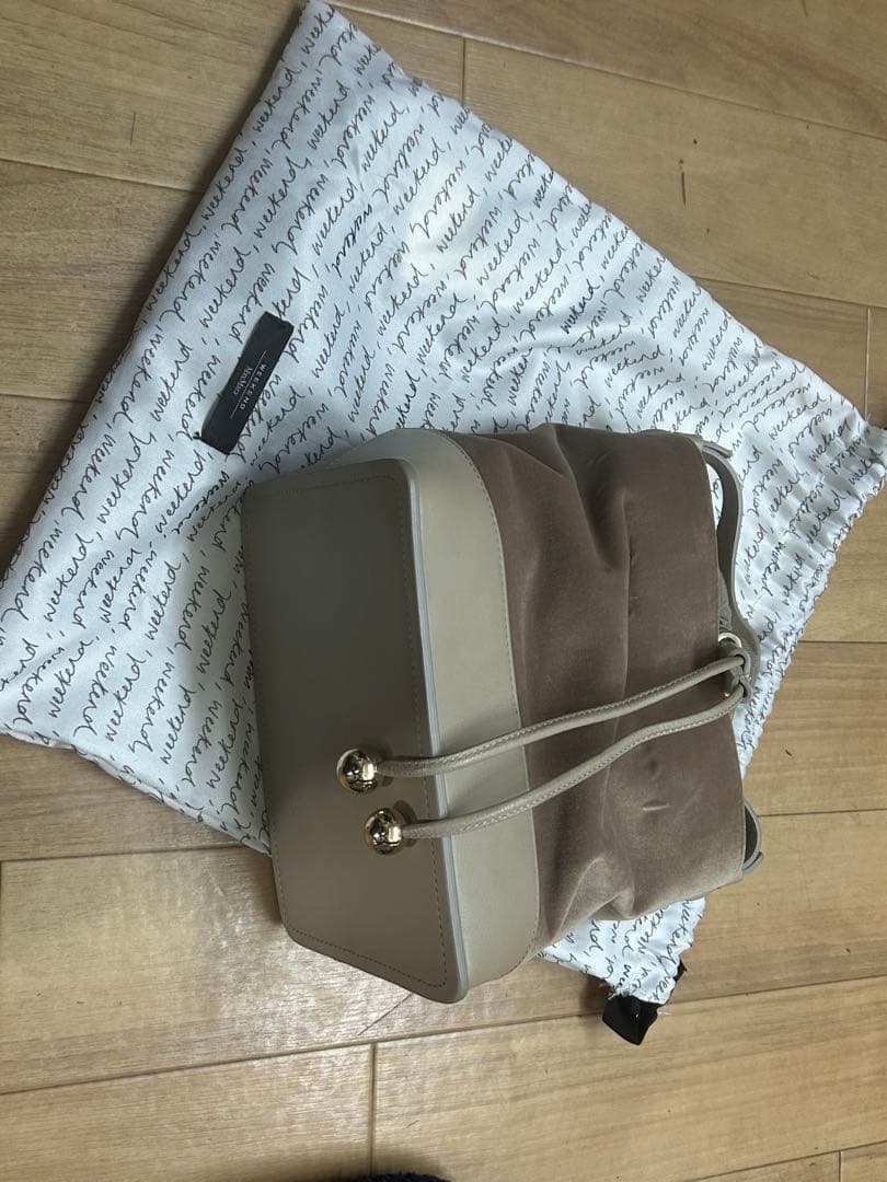 Max Mara PASTICCINO パスティチーノ　巾着ショルダーバッグ — image 5