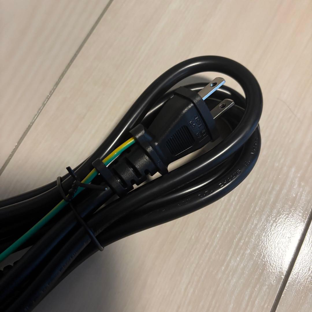 エコバックス　DEEBOT T50s OMNI 電源コード 2ピン ブラック — image 2