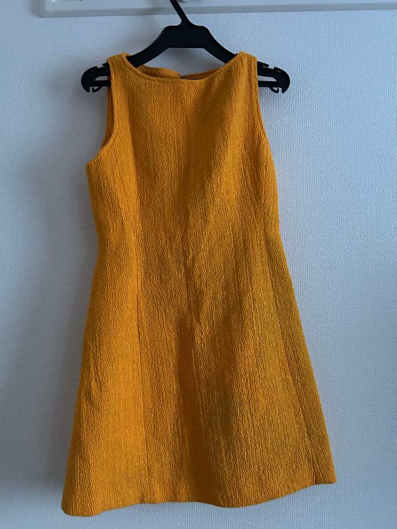 ZARA 完売品 クレープ調生地 ミニワンピース — image 4