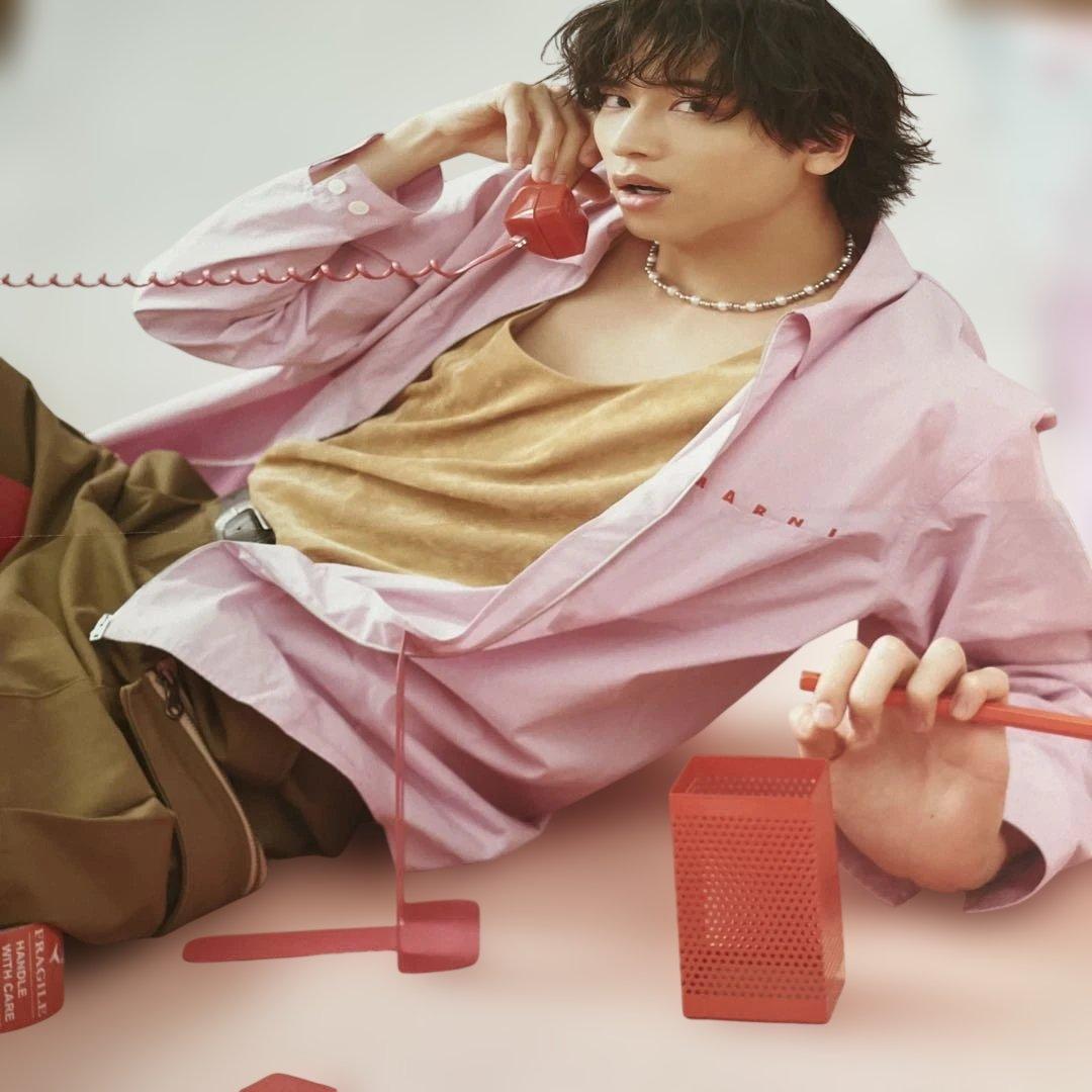 JUNON 8月号　切り抜き　庄司浩平 ピンナップ付き — image 3