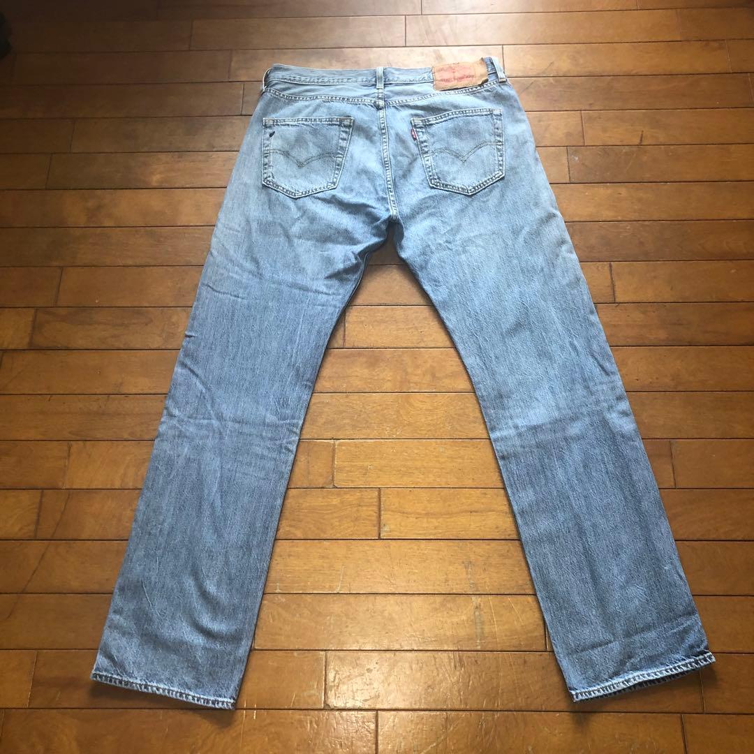 Levi's★501 淡色ライトオンスストレートデニム ♠︎W33 — image 2