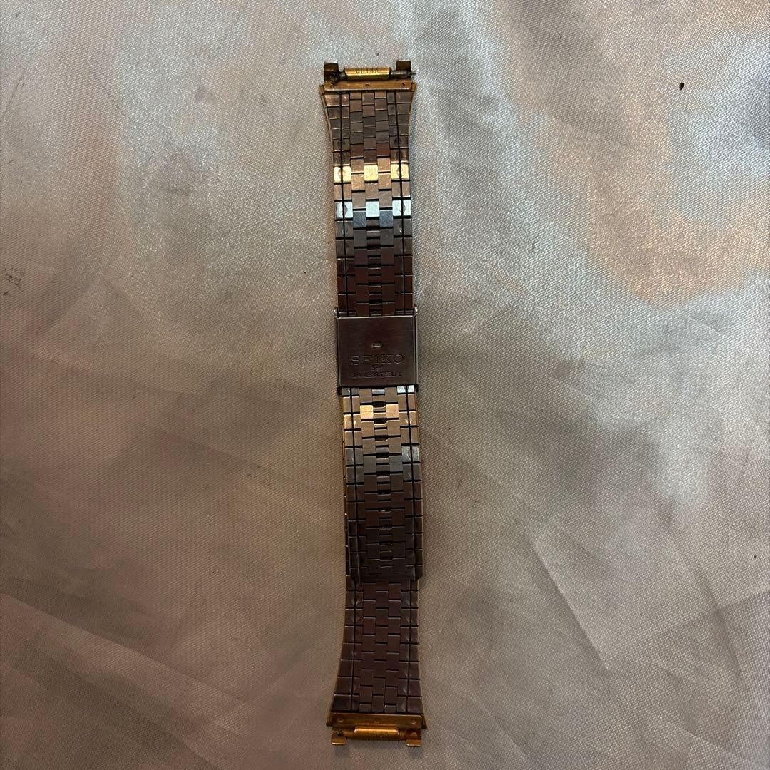 セイコー KQ ゴールド gold bracelet腕時計ベルト — image 5