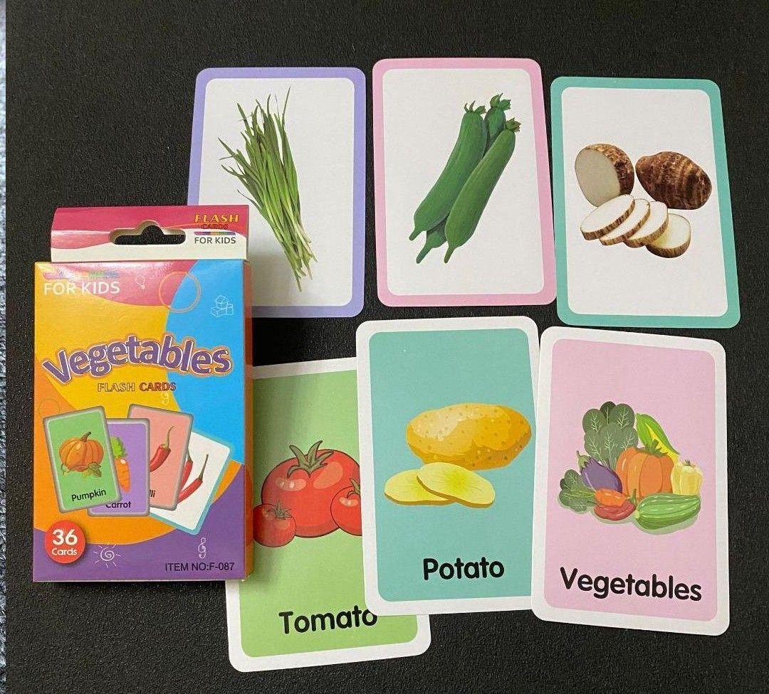 FOR KIDS フラッシュカード 英単語8種セット 知育玩具 — image 4