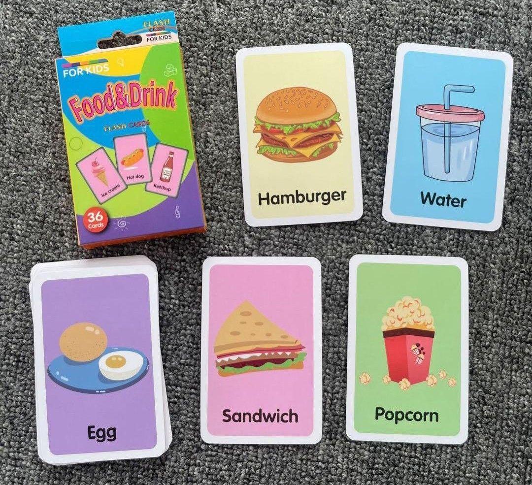 FOR KIDS フラッシュカード 英単語8種セット 知育玩具 — image 5