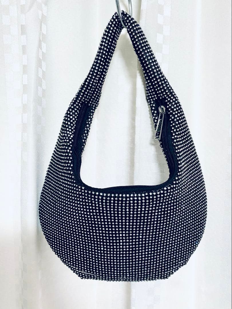 Jessica McClintock総ラインストーンワンハンド ハンドバッグ — image 4