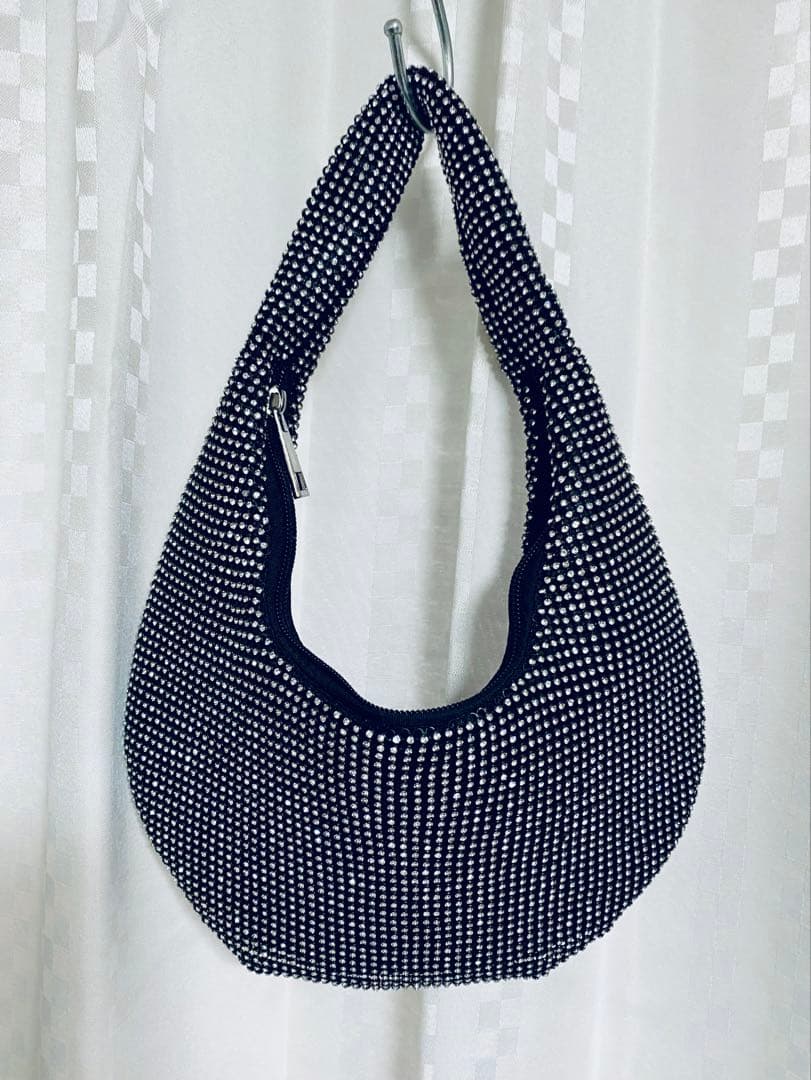 Jessica McClintock総ラインストーンワンハンド ハンドバッグ — image 5