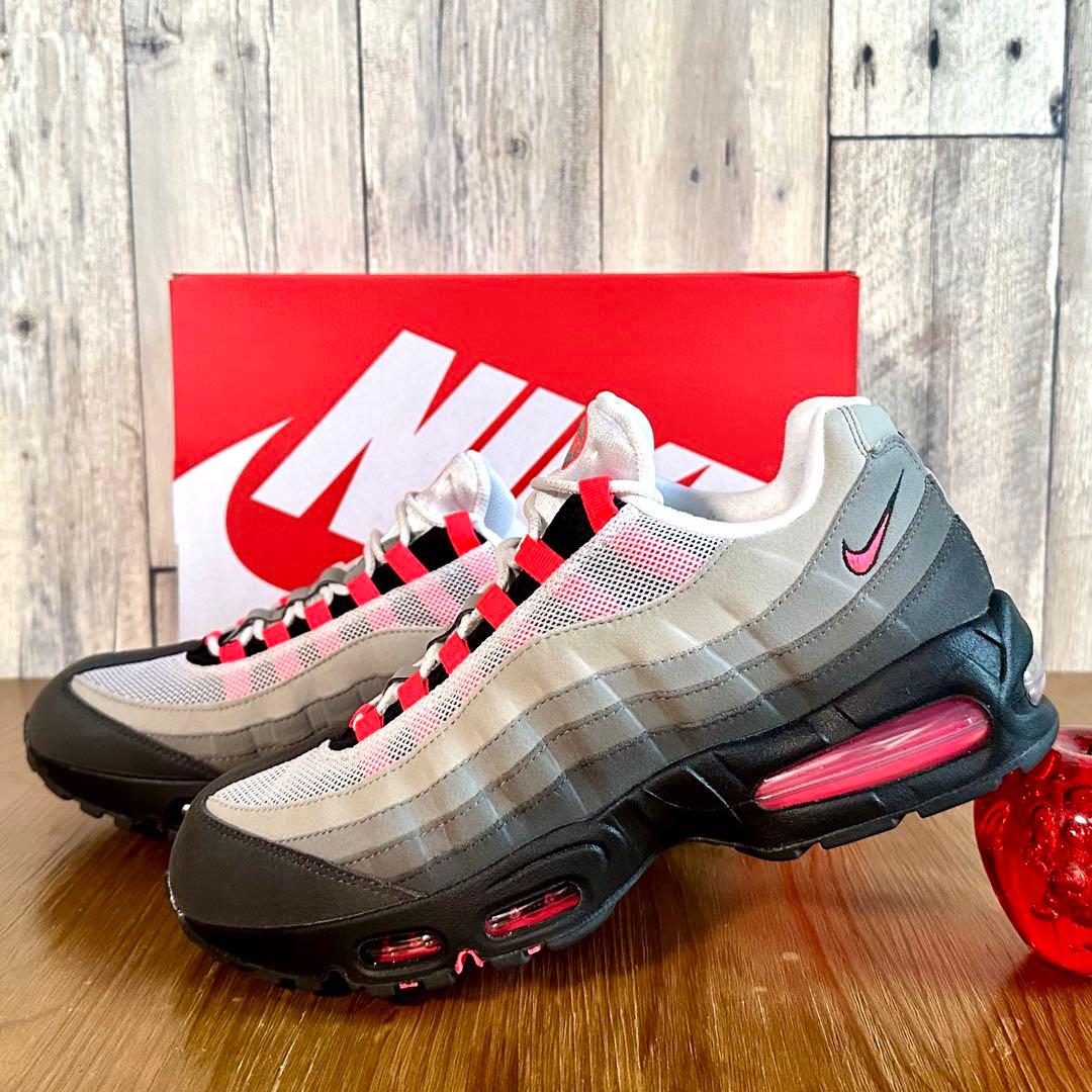 NIKE AIR MAX95 BIG BUBBLE SOLAR RED — image 3
