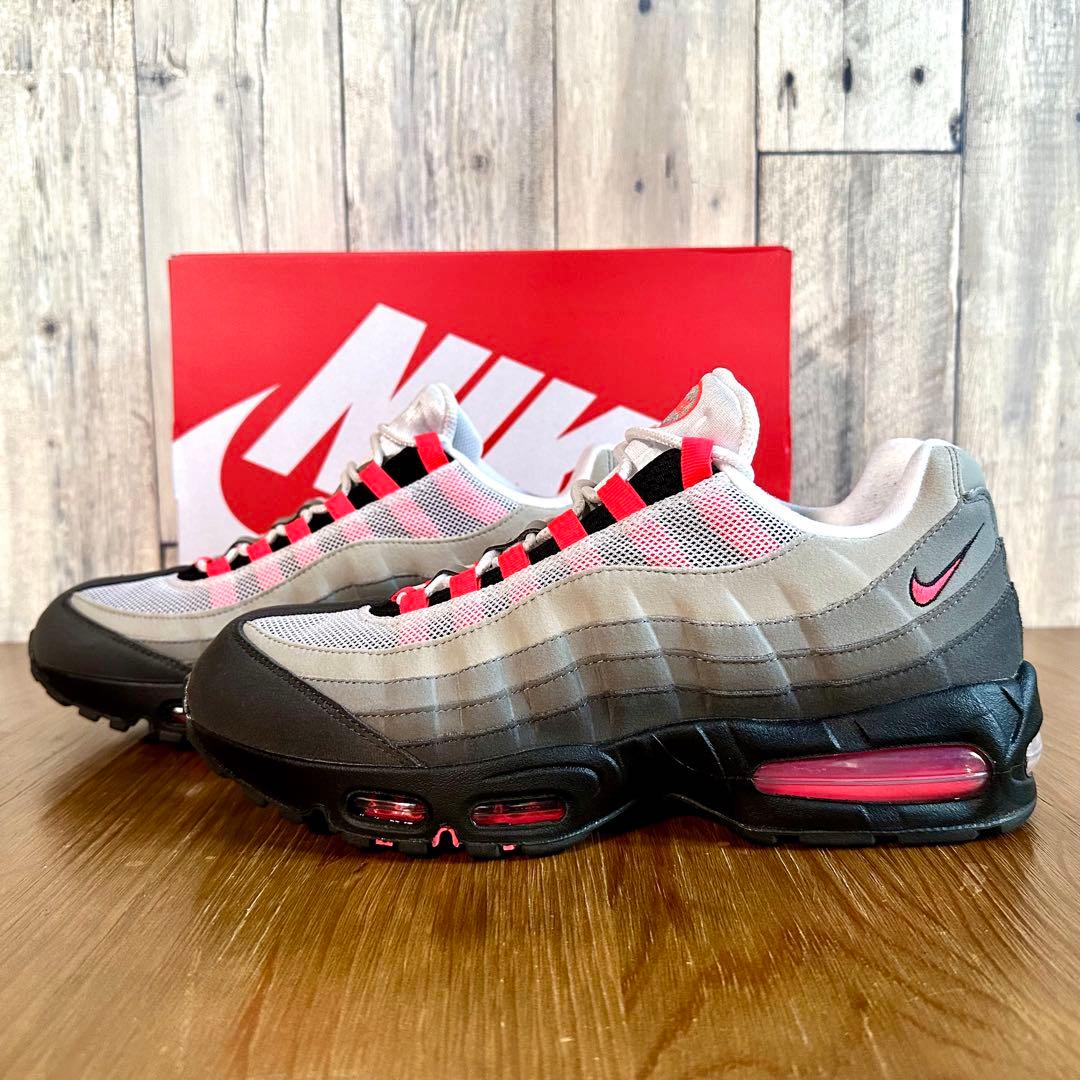 NIKE AIR MAX95 BIG BUBBLE SOLAR RED — image 4