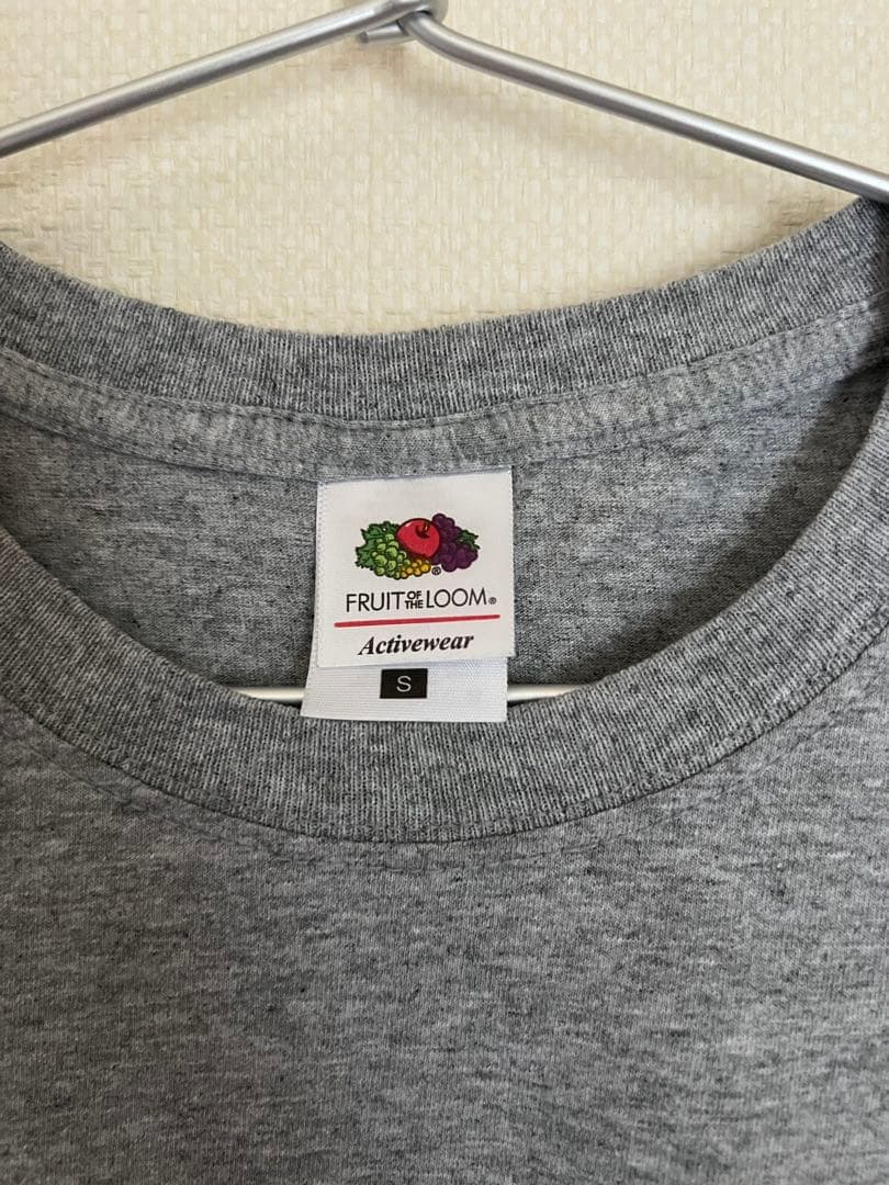 Fruit of the Loom 半袖Tシャツ グレー 刺繍ロゴ — image 4