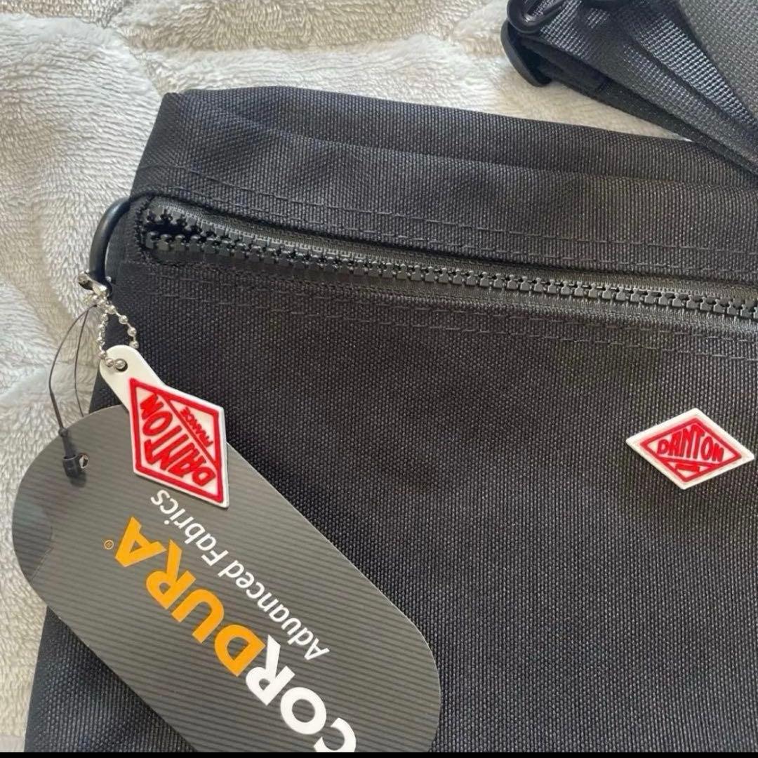 新品DANTON ダントン ショルダーバッグ ブラック　黒　 コーデュラナイロン — image 2