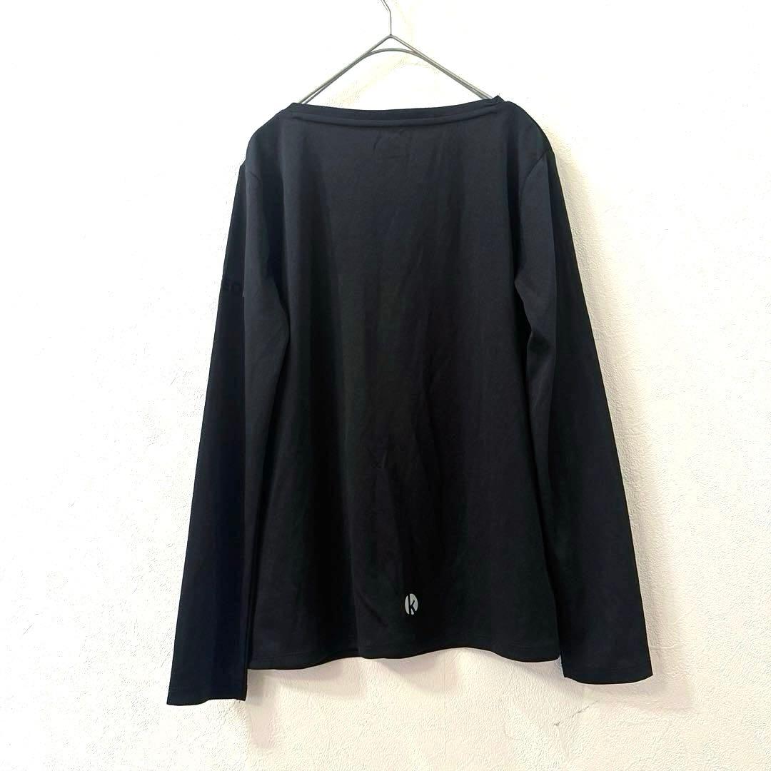 Kitson LA キットソン　ロゴプリント 長袖Tシャツ ブラック Mサイズ — image 2