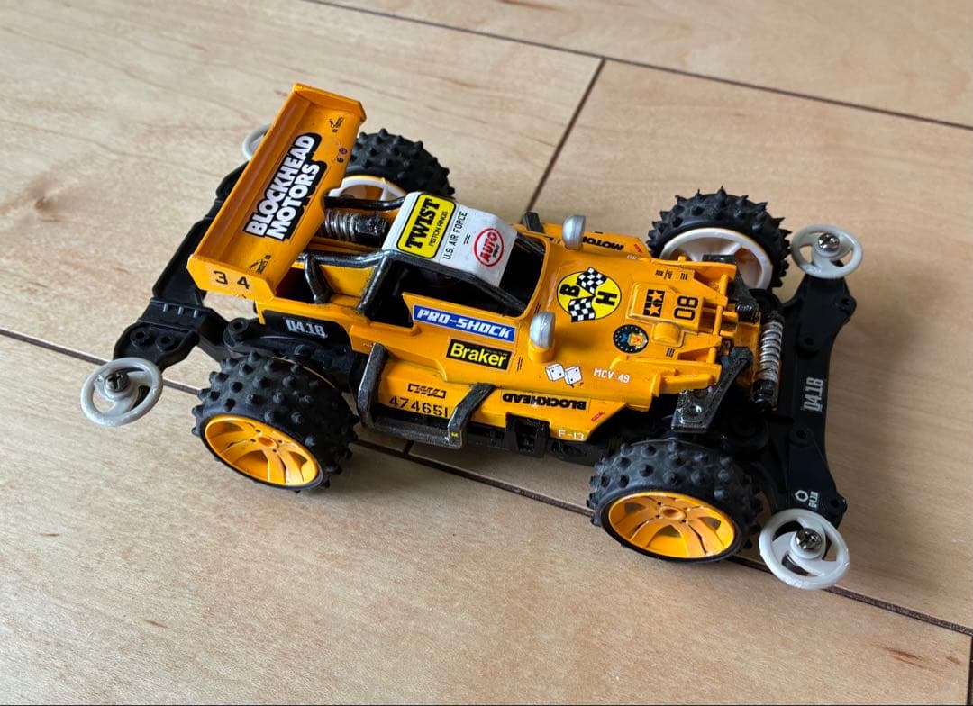 タミヤミニ四駆 ホットショットJr.（MSシャーシ） グラフィックカスタム — image 2