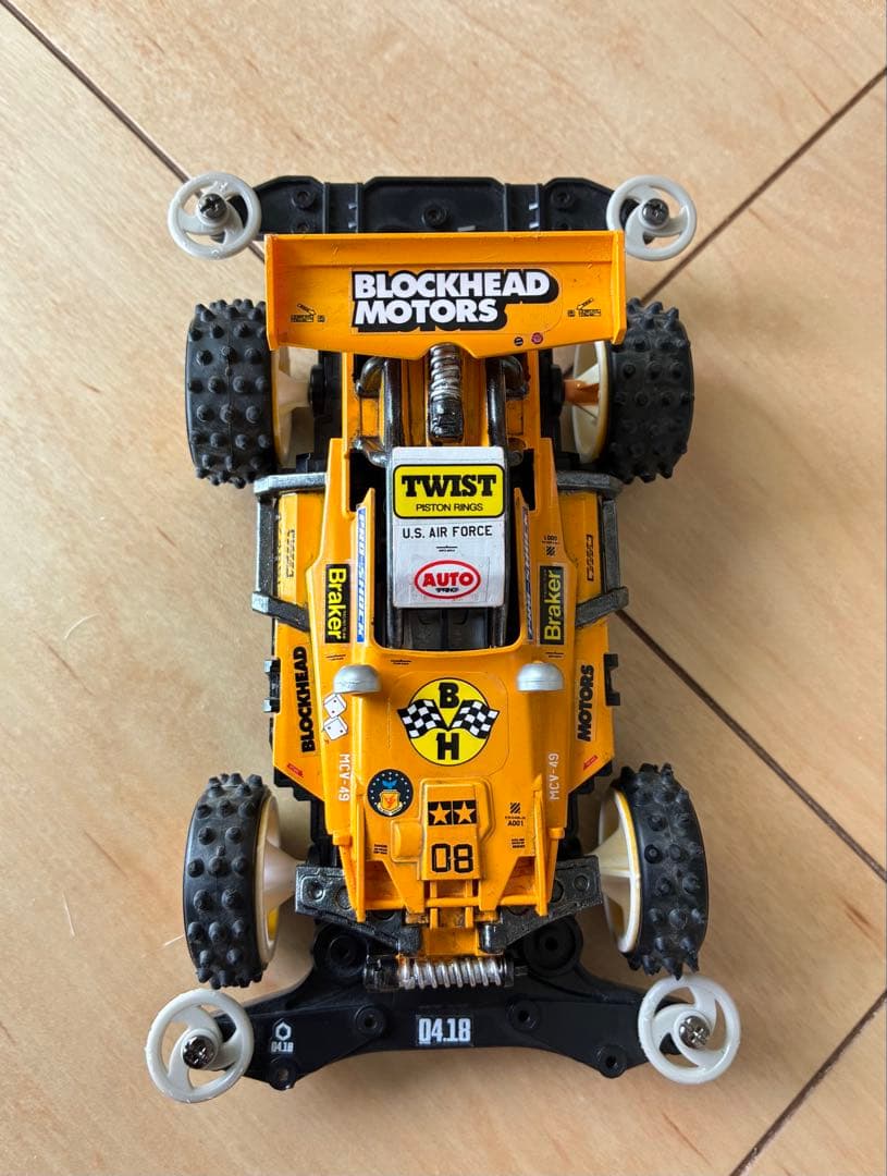タミヤミニ四駆 ホットショットJr.（MSシャーシ） グラフィックカスタム — image 3