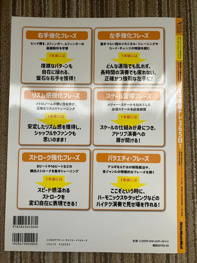 アコギ基礎トレ365日 新装版【6/26まで】 — image 2