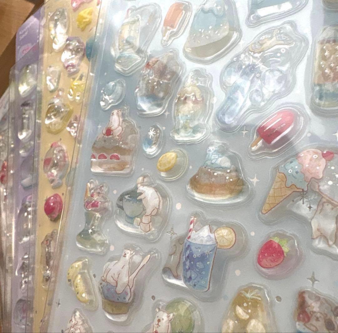 夏限定　きゅるるんシール　コンプセット　喫茶アラモード — image 4