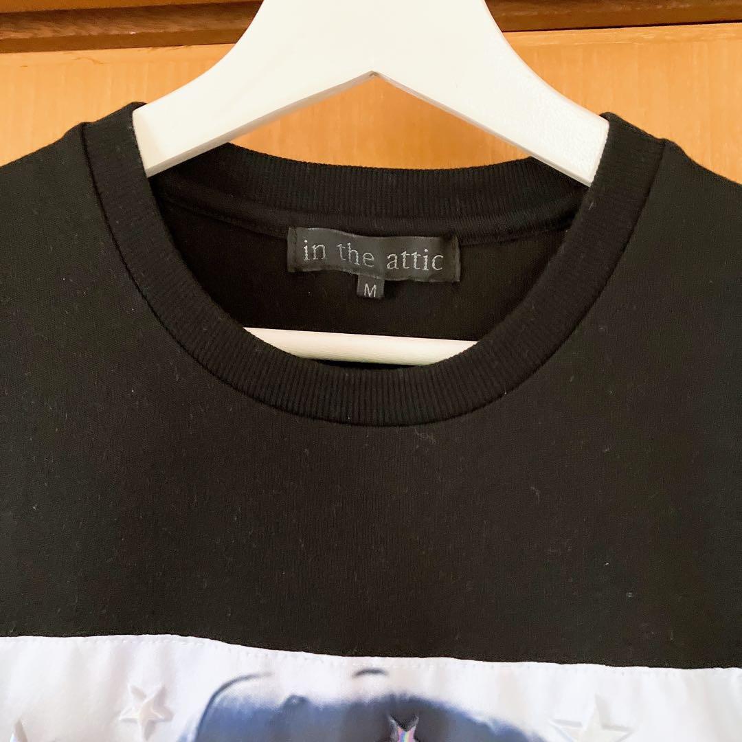 半袖Tシャツ メンズ エンボス ストリート　ブラック — image 2