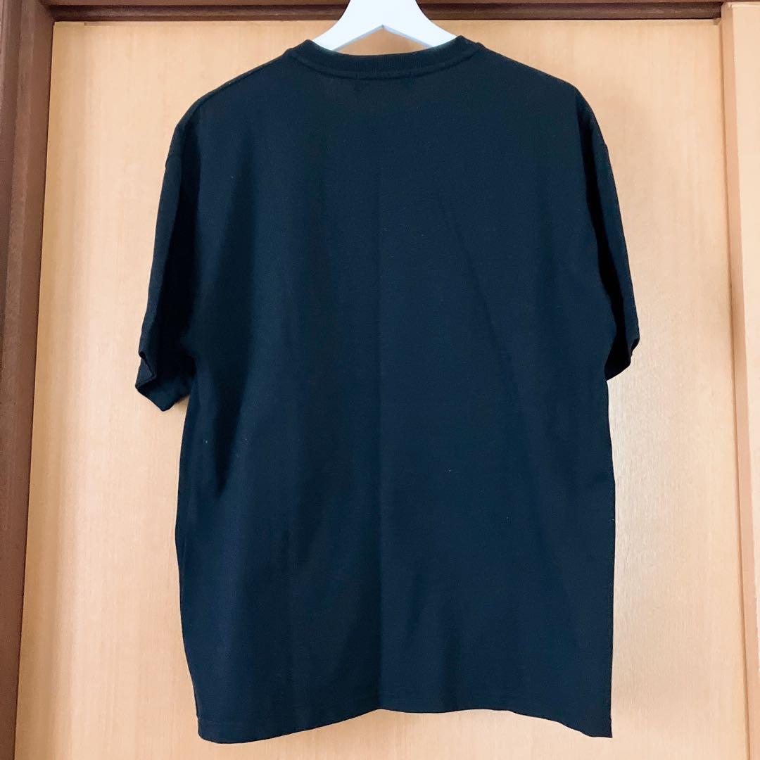 半袖Tシャツ メンズ エンボス ストリート　ブラック — image 4