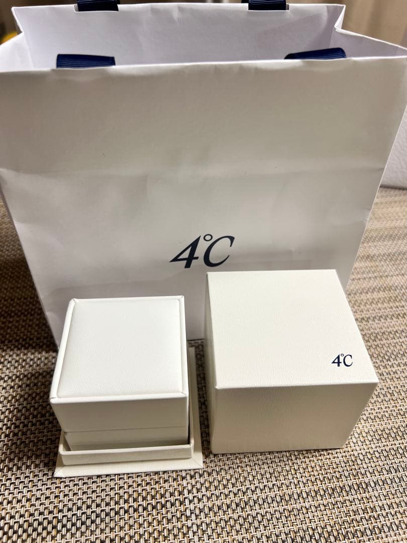 4℃ ハートモチーフ ネックレス ピンクゴールドカラー — image 4