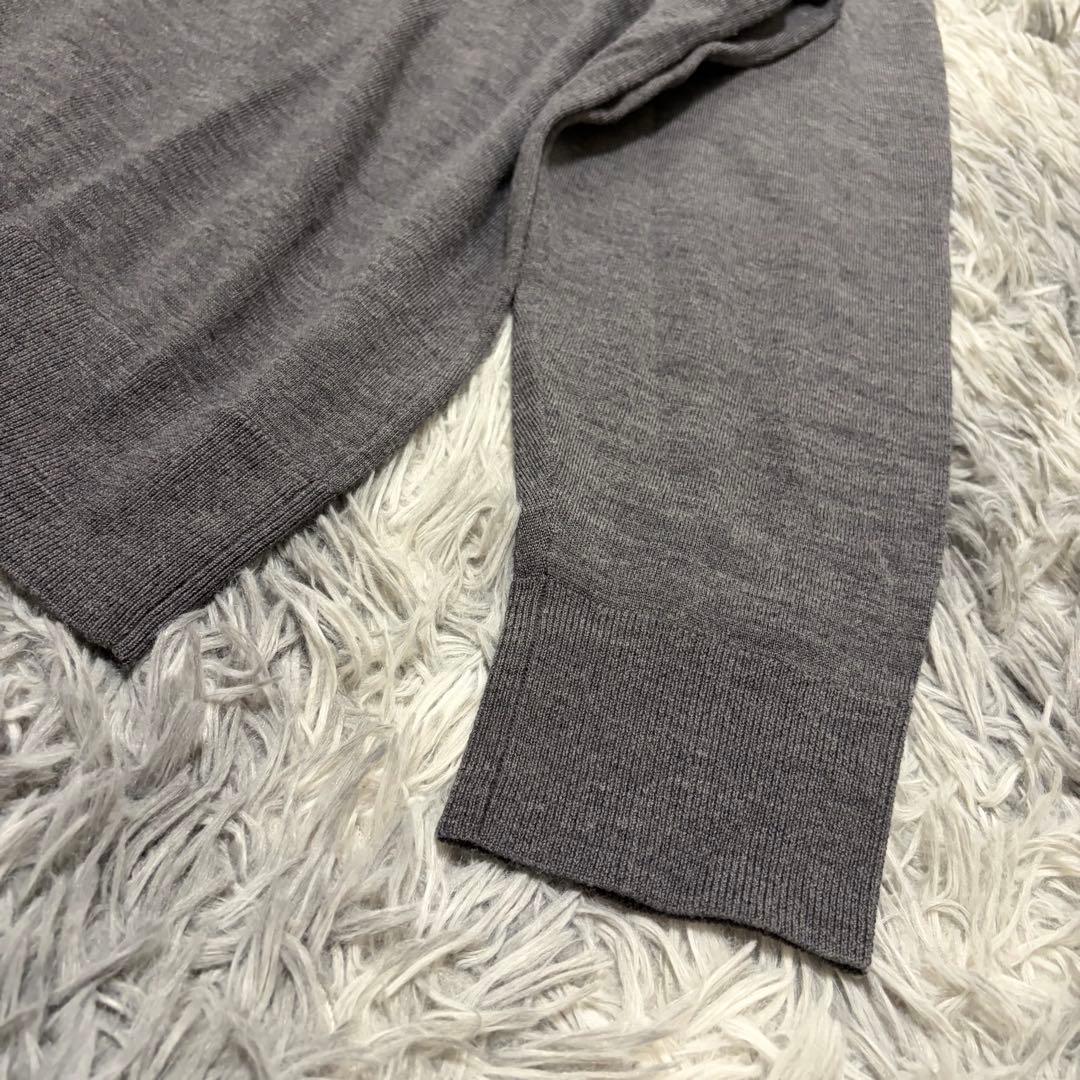 UNIQLO ユニクロ（3XL）メリノVネックセーター メンズ ウール — image 4