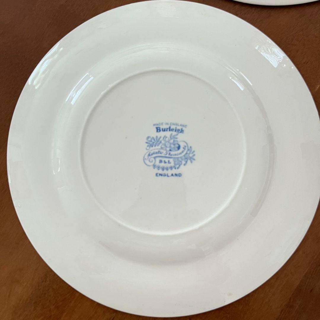 バーレイ　花柄皿　プレート　2枚セット　食器 — image 4