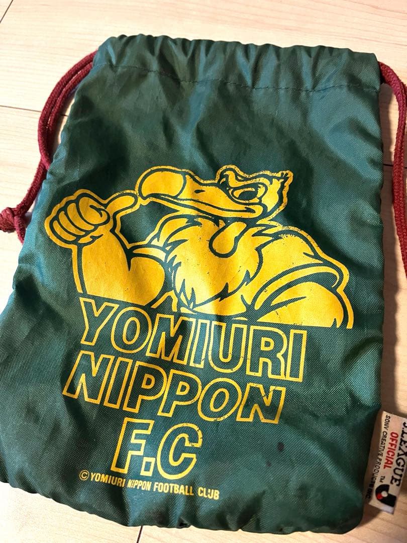 【ヴィンテージ・希少！】東京ヴェルディ 巾着袋 — image 4