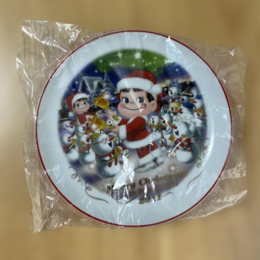 不二家 ペコちゃん クリスマスプレート 2011 — image 3