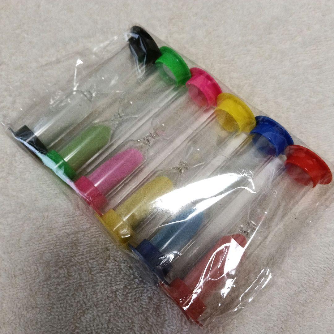 モンテッソーリ 知育玩具 時計 おもちゃ 砂時計 6個セット — image 3