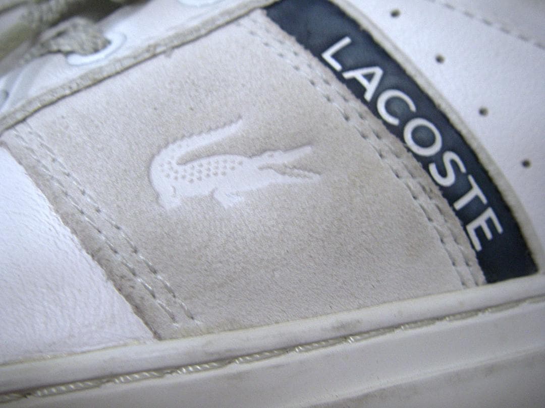 LACOSTE スニーカー ホワイト レッド — image 2