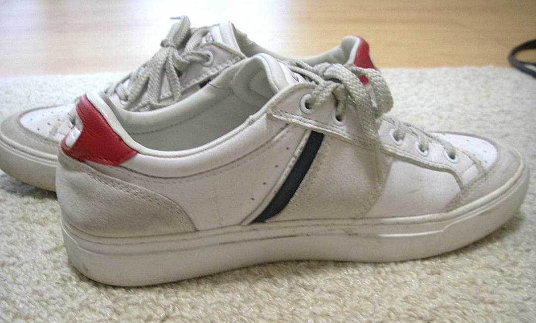 LACOSTE スニーカー ホワイト レッド — image 5