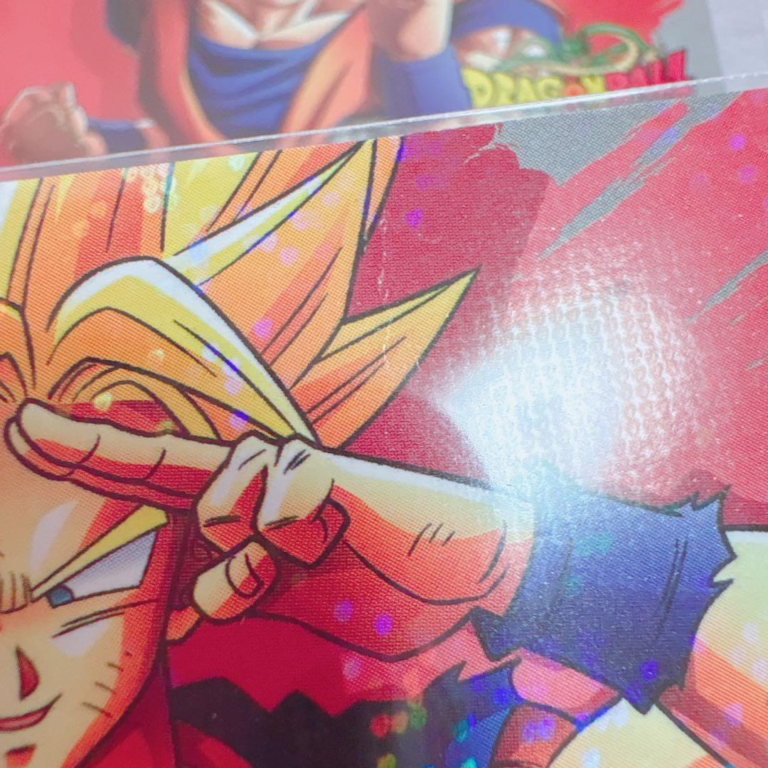 ドラゴンボール ワンピース レア カード スーパーサイヤ人 悟空 四星球チャーム — image 2