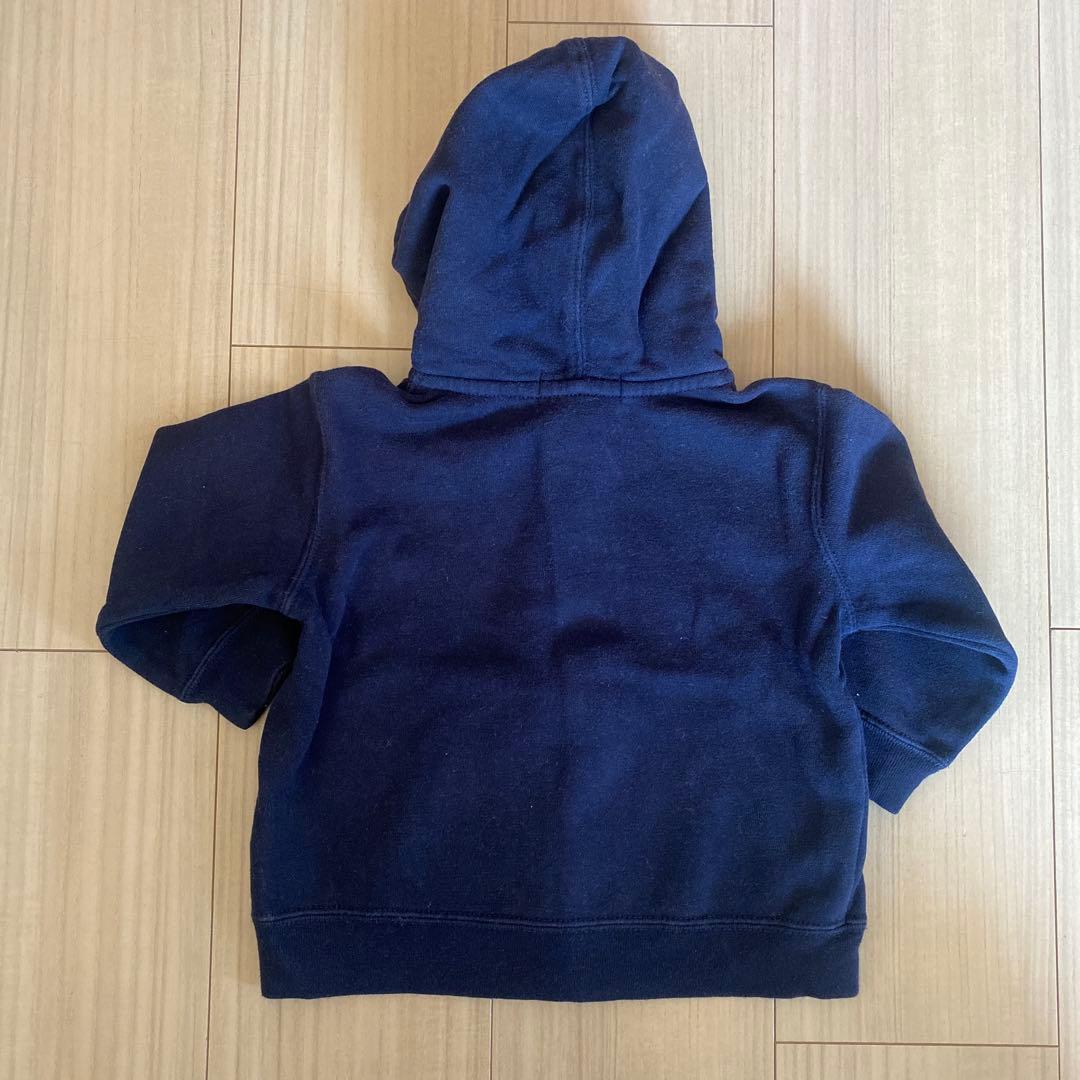 Polo ネイビー フード付きセーター　18m — image 2